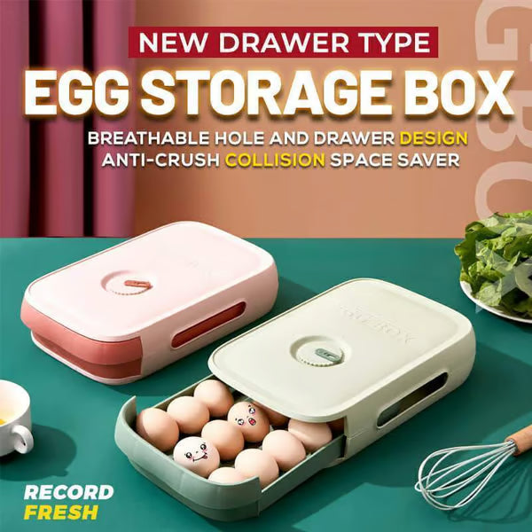 DRAWER TYPE EGG STORAGE BOX