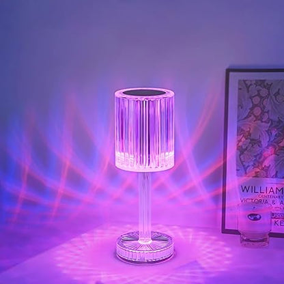 New crystal table lamp USB Charging Touch Lamp