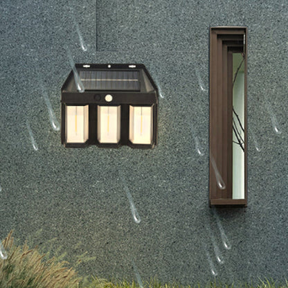 DUAL OUTDOOR SOLAR LIGHT WALL BULB