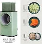 Vegetable Shredder Round Mandoline Slicer